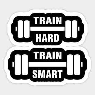 gym training t shirt Sticker